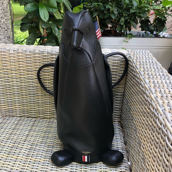 Thom Browne Penguin Bag Weekender Handbag XL - Picture 9 of 16